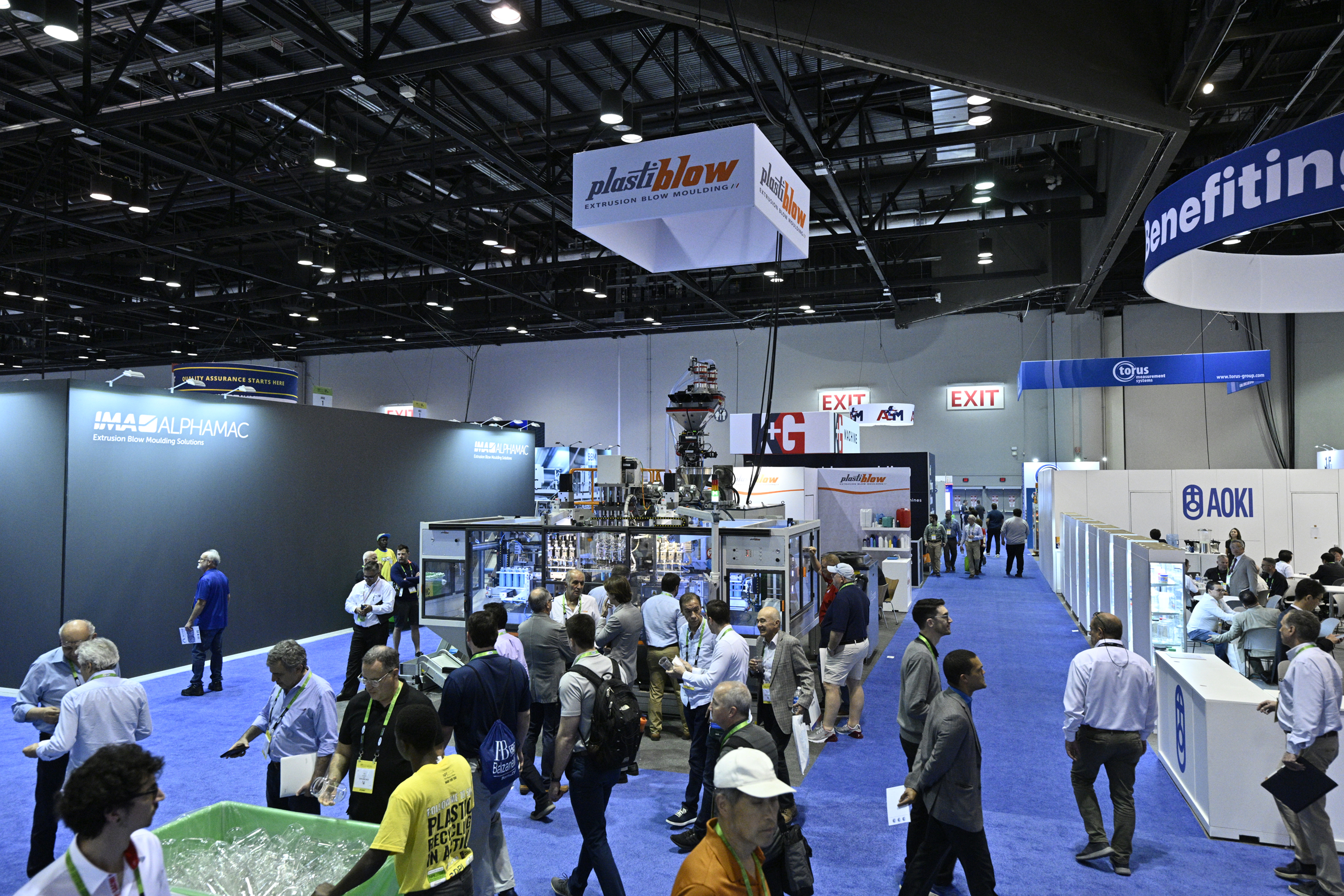 Show floor tour